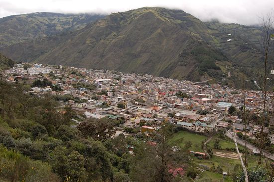 Erster Blick über die Stadt.