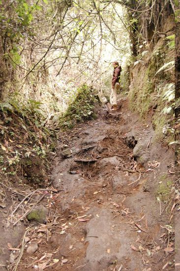 Wir entschieden uns dann trotz unbeständigem Wetter die ganze Runde fertig zu wandern.