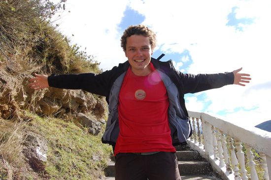 Es ging ein extremer Wind, in den man sich richtig reinlehnen konnte.