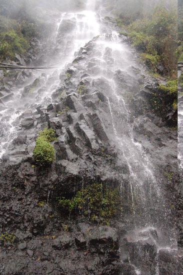 "La cascada" - der Wasserfall