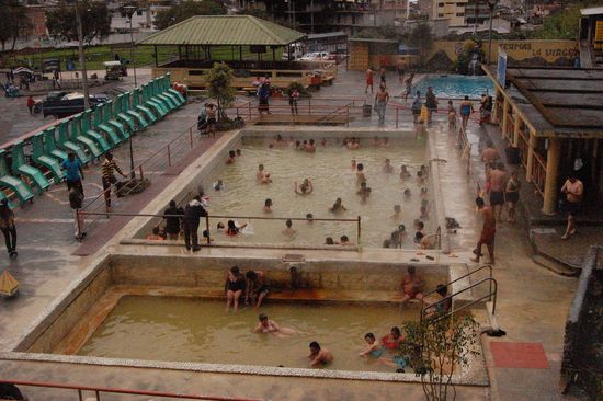 Die Therme "Baños de la virgen", in der Mimi und ich uns dann am Abend aufgewärmt haben. 
