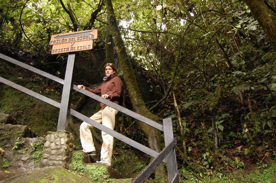 ...bis zum Pailon del diablo.