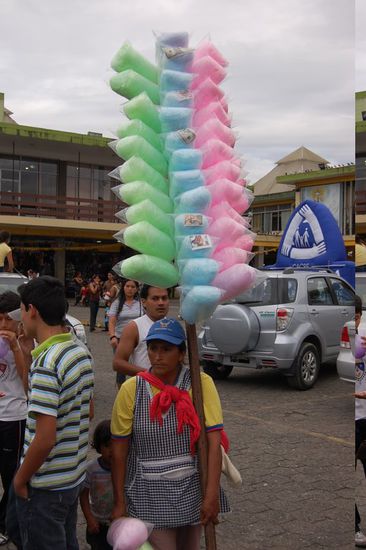 Zuckerwatte in allen Farben