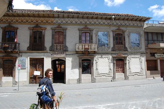 Haus im typischen Kolonialstil