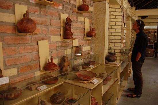 Viele Exponate, meistens Haushaltsgegenstände...