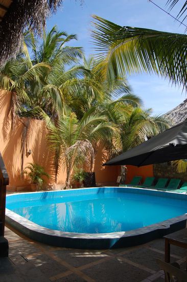 Einen Pool haben wir hier auch! 