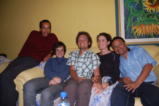 Die lustige Couchsurfing Runde am Abend