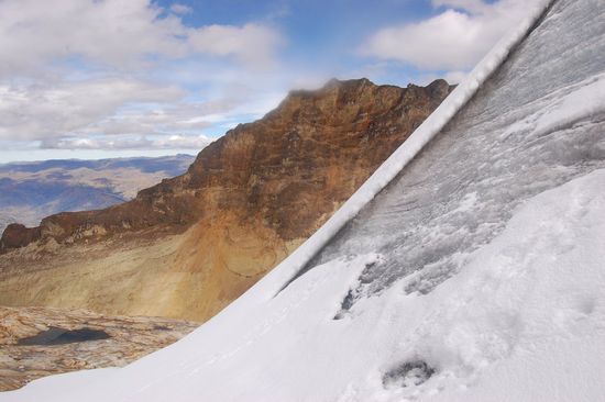Wieder da angekommen, wo der Gletscher kalbt...