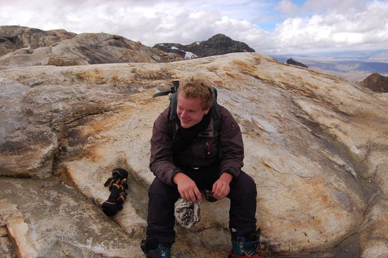 ...waren wir einigermaßen voll fertig! 