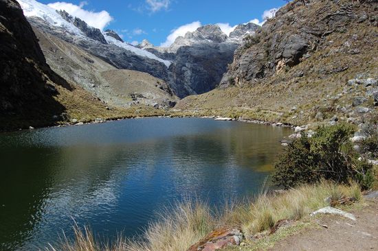 Auf dem handgezeichneten Plan von Ivan war ja vorher noch eine kleine Lagune eingezeichnet. Leider war den Entfernungen am Plan überhaupt nicht zu trauen...