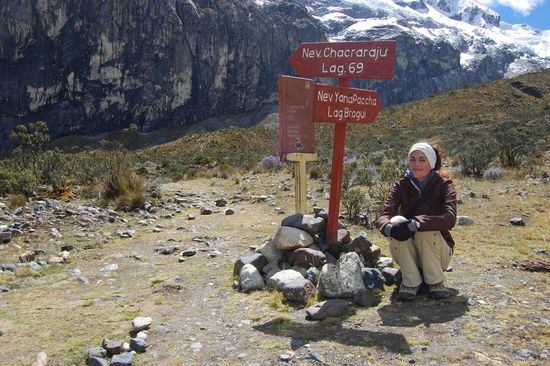 ...doch endlich: Eine Beschilderung!