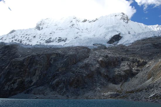 Da wo der Gletscher kalbt ist es meist auch sehr sehr kalt!