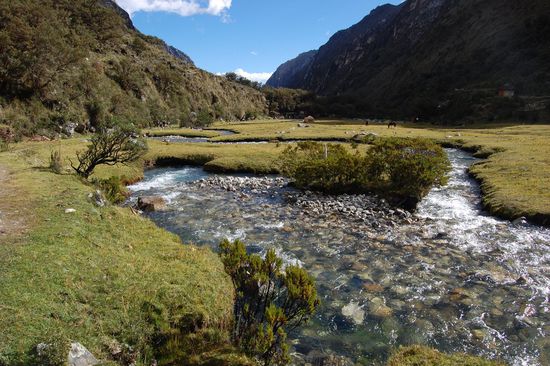 Noch ein letzter Blick zurück, bevor wir dieses Stückchen Paradies wieder hinter uns lassen müssen...