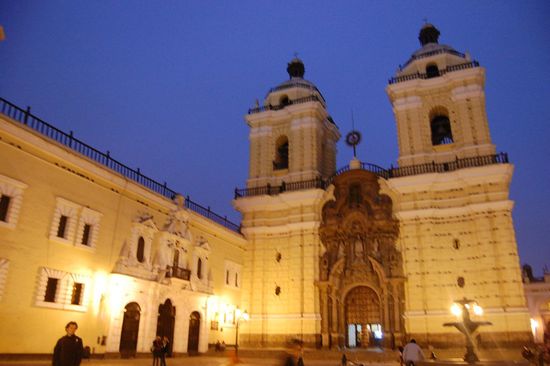 Die Franziskanerkirche mit den Katakomben