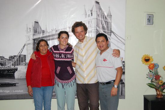 Mit Weyler und seiner Mama