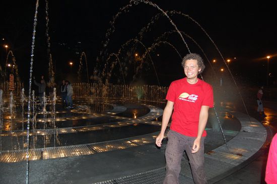 Wieder frei, und ein bisschen nass...