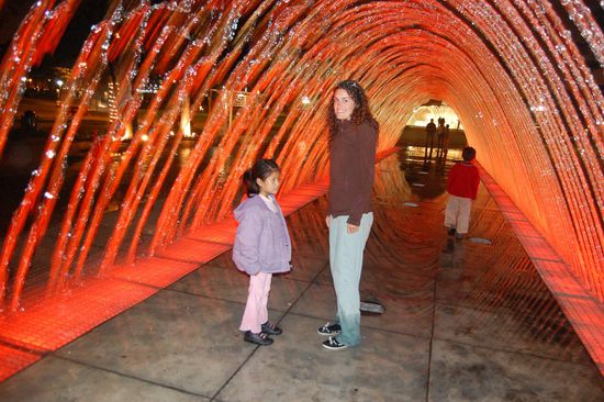 ... (Füsse schon ganz nass)