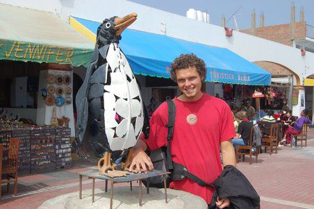 Stefan und Pinguin