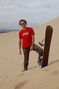 Sand bis in die Unterhose...