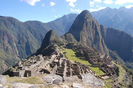 Hier endlich eines der typischen Machu Picchu Photos!