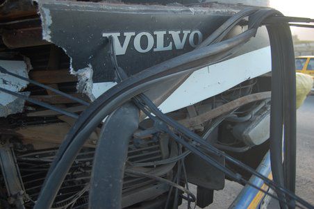 Ein Volvo weniger auf den Straßen...