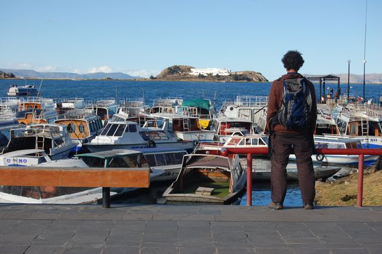 Der Hafen von Puno