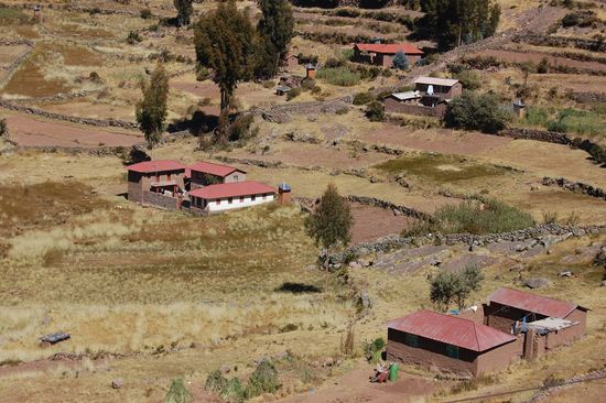 Landschaft wie in der Toskana, nur auf knapp 4.000 Metern Seehöhe!