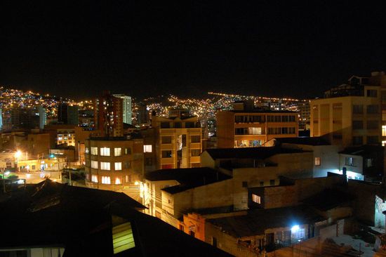 Die friedliche in der Nacht