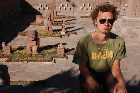 Hier lebten vor den Inkas Leute, die eine Kultur ähnlich der der Mayas pflegten.