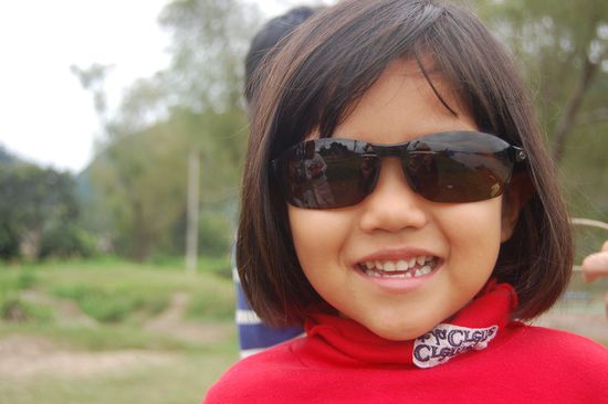 Greciana, mit vier Jahren die Koolste hier in der Familia Feliz. 