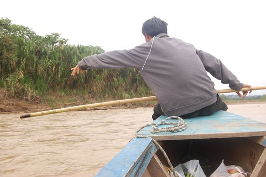 Regelmäßig wurde die Wassertiefe gemessen...