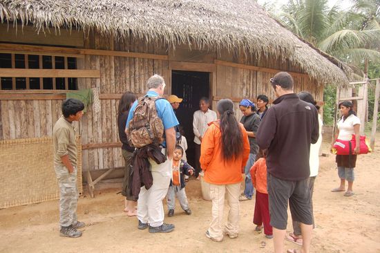 Hier sind wir herzlich im Heimatdorf von Max von seinem Großvater begrüsst worden.