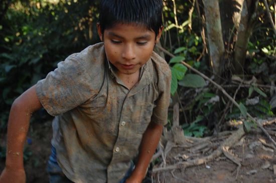 "Armando, zieh vor dem Baden doch das Hemd auuuuussss" (leider zu spät...)