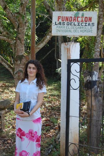 Eingang zur Fundacion