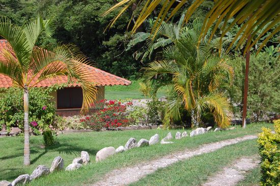 Nochmal eine schöne Aufnahme vom Weg zum Gesundheitszentrum.