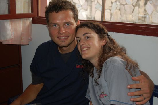 Ich mit meiner Lieblingskrankenschwester Mirjam. 