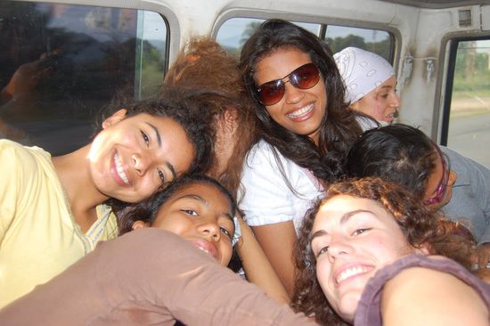 Hier strahlen sie um die Wette. 