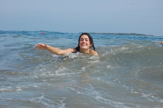 Eine behält ihren Kopf immer oben... 