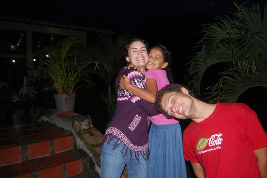 Mimi, Sara und meine Wenigkeit