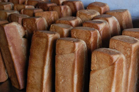 ...stellten wir jede Woche ca. 150 Brote her.