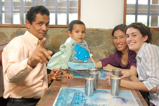 Da ist das Vögelchen... Alberto, Juan-Andres, Denis und Mimi