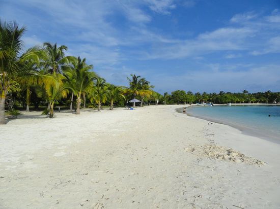 Der Strand - strahlend Weiss 