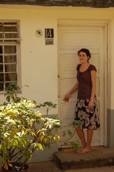 Eingang zu unserem casa catorce (Haus vierzehn).