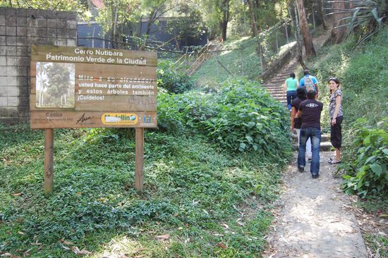 Aufstieg zum Pueblito Paisa.