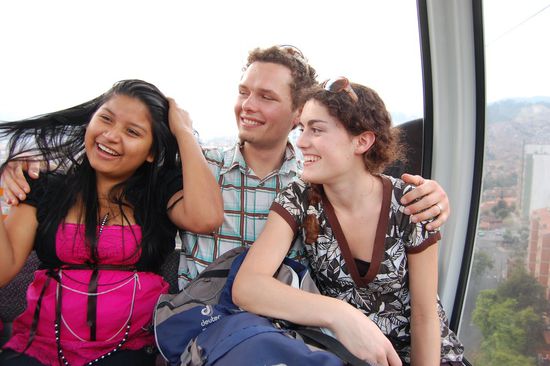 Yessica, Stefan y Mirjam