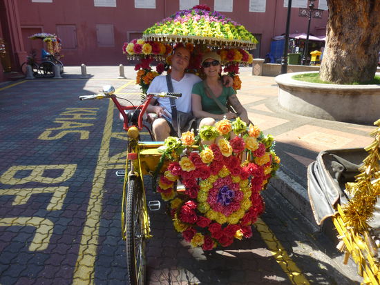 Unsere schöne Rikscha!! 