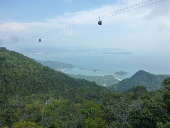 Die lange Seilbahn....
