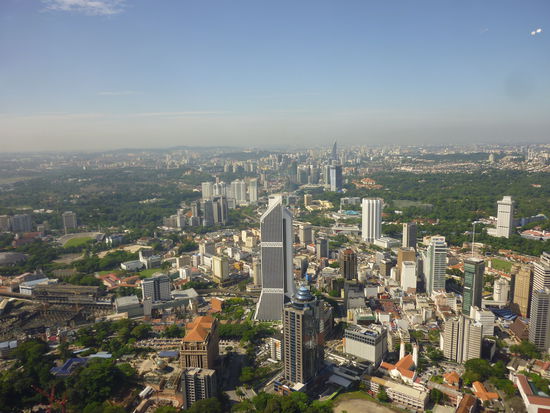 Ausblick vom KL Tower