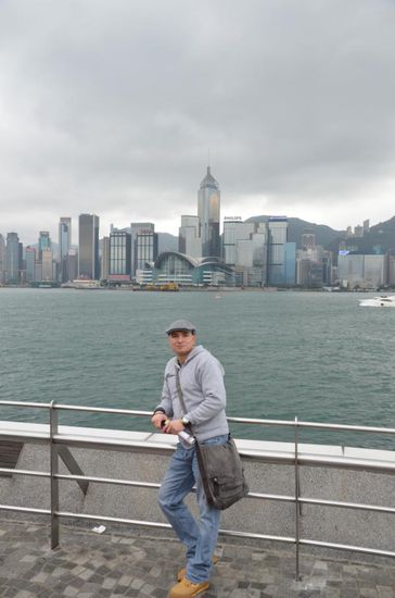 Ulf und die Skyline.... 