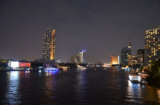 Der Chao Phraya .....(naja, ein kleiner Teil davon )